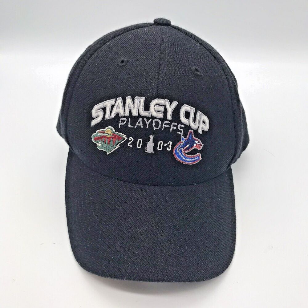 2003 Stanley Cup NHL Playoffs Ball Cap  Minnesota Wild Aniheim Ducks Twins Ent.